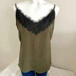 Silk Lace Tank Top